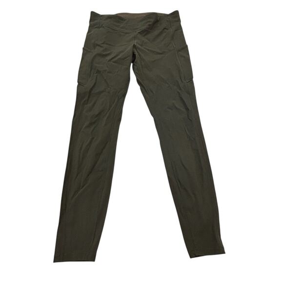 Lululemon Speed Up Tight Full On Luxtreme 28" Dark Olive green size 12 - Picture 4 of 15